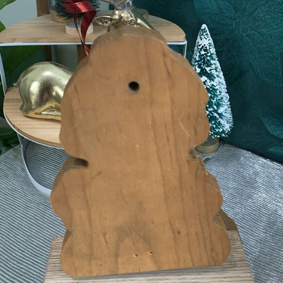 Vintage Festive Wooden Santa and Mrs Claus
Shelf Sitters Christmas Decor - Picture 7 of 17